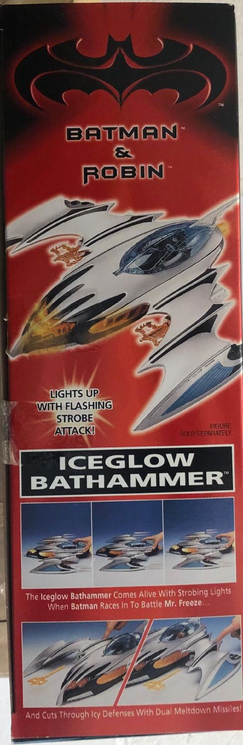 Batman & Robin Movie Ice Glow Bathammer Vehicle (MISB) - Action Toys