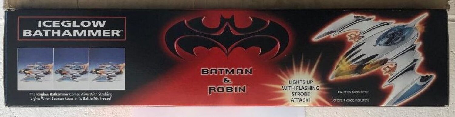 Batman & Robin Movie Ice Glow Bathammer Vehicle (MISB) - Action Toys