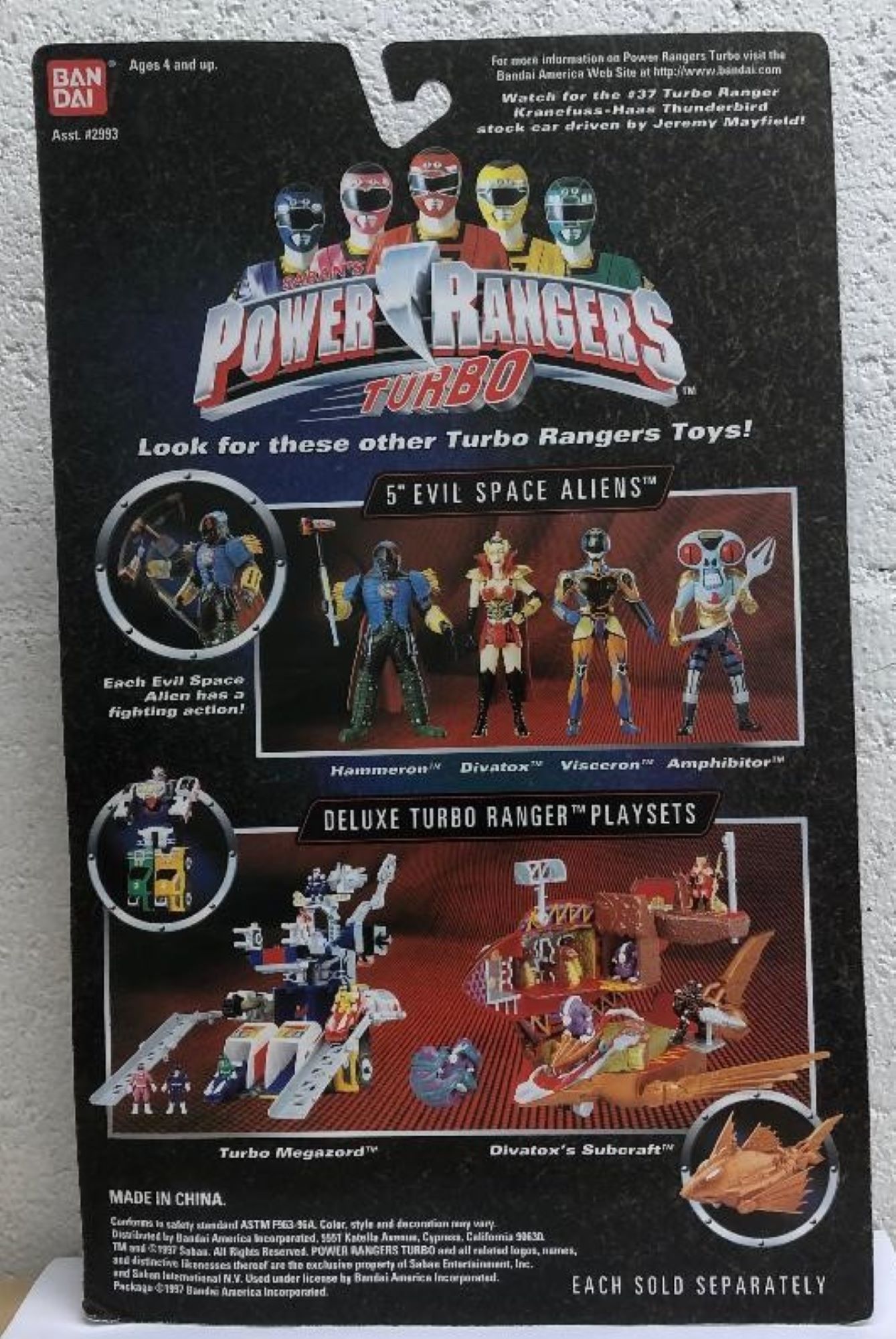 Turbo Rangers Brown Ranger OUT OF STOCK Power Rangers Turbo 5