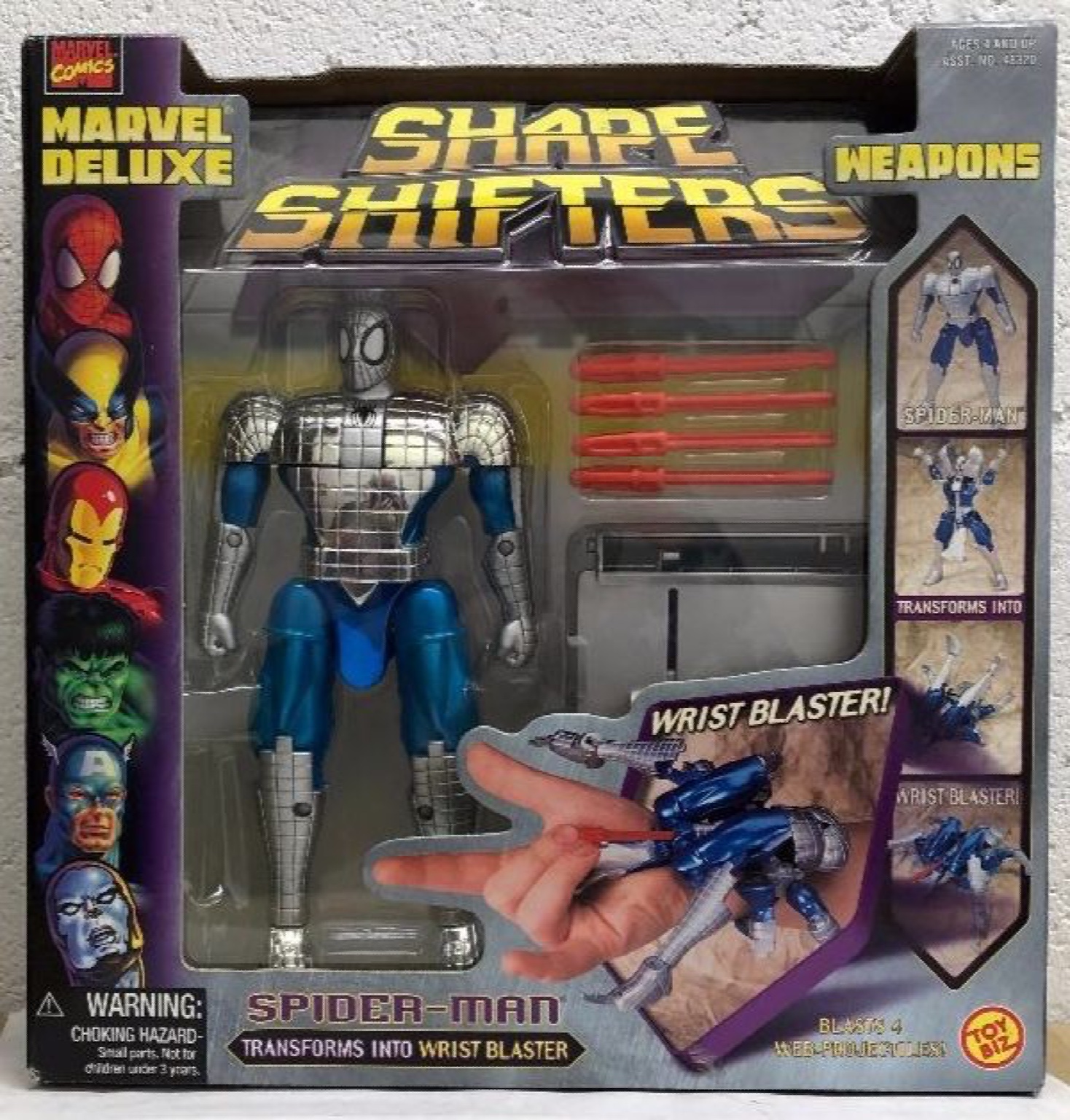 OUT OF STOCK Marvel Deluxe Shape Shifters – Spider-Man (MISP) 03 ...