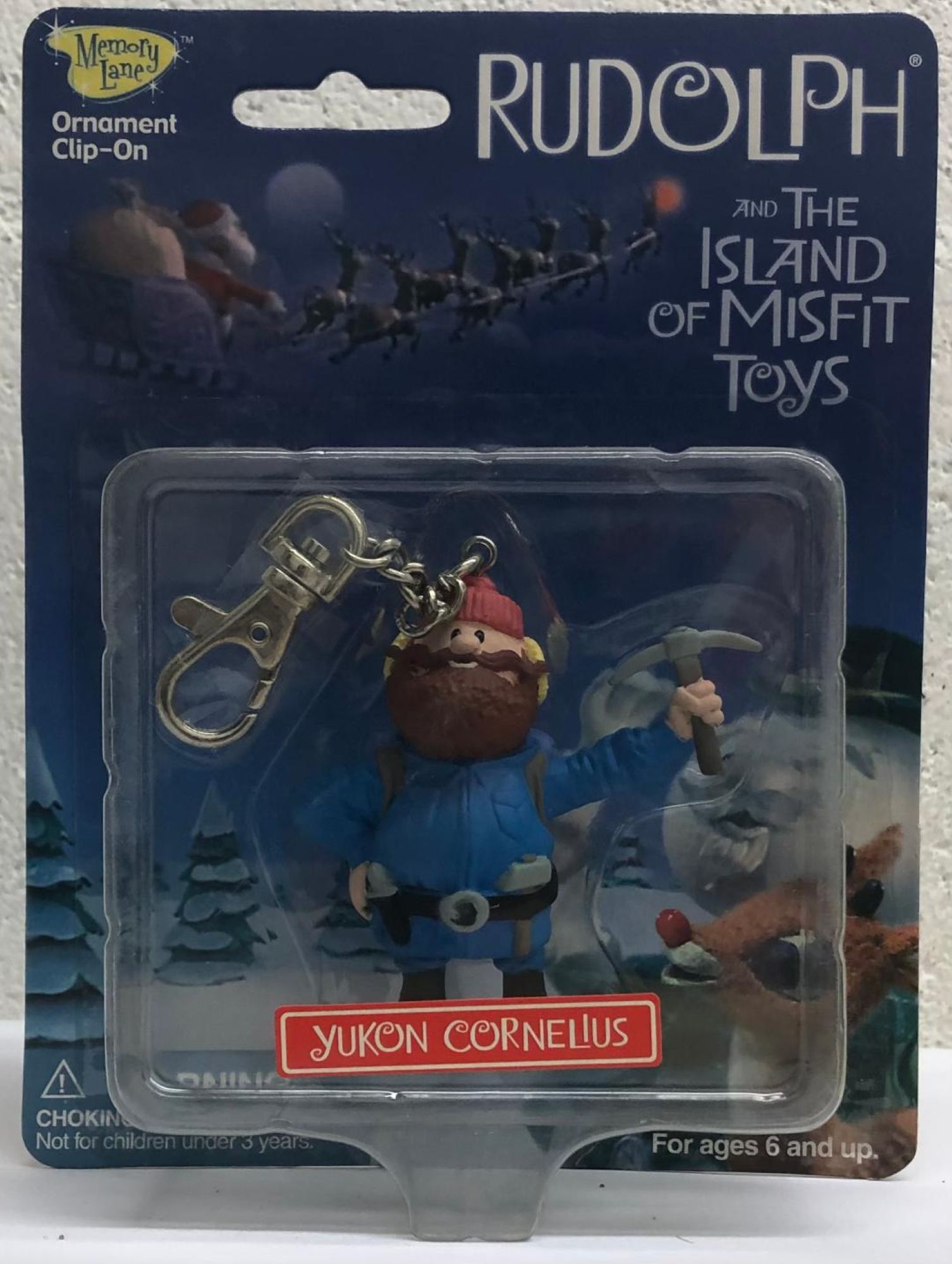 Rudolph The Red Nosed Reindeer Yukon Cornelius Ornament Clip On Figure ...