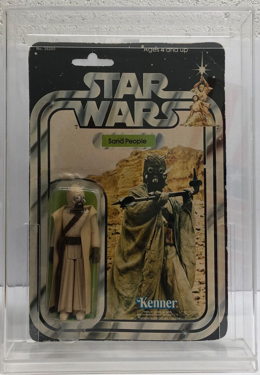 Vintage 1979 Kenner STAR WARS 21 Back Sand People Tusken Raider